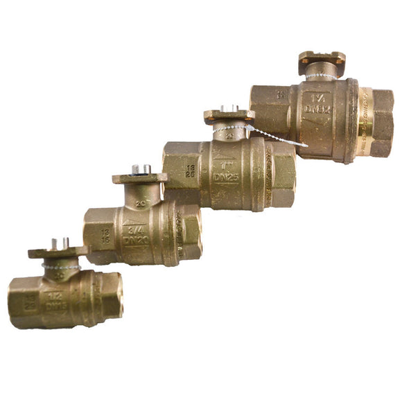 Valve, Brass, 0.75 inch - For use with FortrezZ Actuators